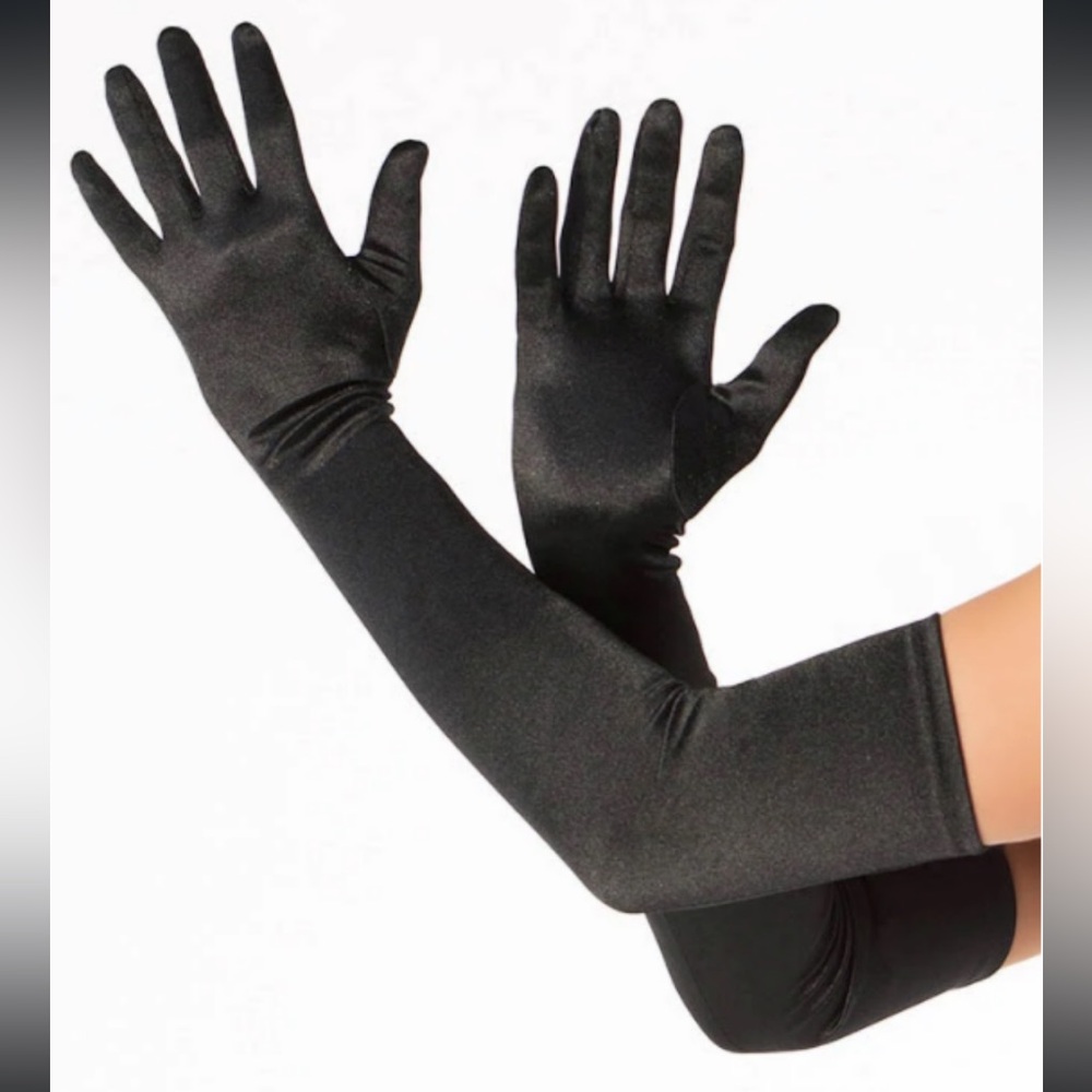 Black gloves